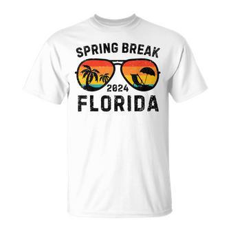 Florida Spring Break 2024 Family Matching Tropical Beach T-Shirt - Monsterry UK