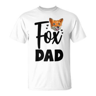 Fox Dad Woodland Creature Animal T-Shirt - Monsterry CA