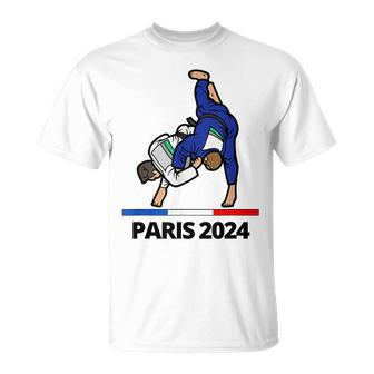 France Paris Supporter Summer 2024 Sports Games Medallion T-Shirt - Thegiftio UK