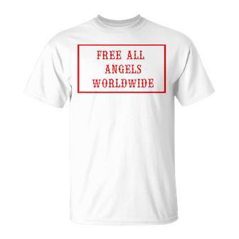 Free All Angels Worldwide T-Shirt - Seseable