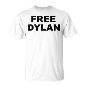 Free Dylan Vandal Novelty Gag American T-Shirt - Monsterry CA