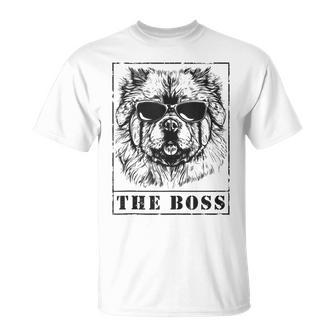The Chow Chow Boss Mom Dad Dog Lover T-Shirt - Monsterry CA