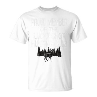 Deer Hunting Lucky Shot Hunting Club T-Shirt - Monsterry CA