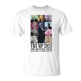 Donald Trump The Revenge Tour 2024 Ultra Maga Tour T-Shirt - Seseable