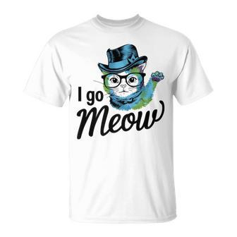I Go Meow Cute Singing Cat Meme T-Shirt - Monsterry DE