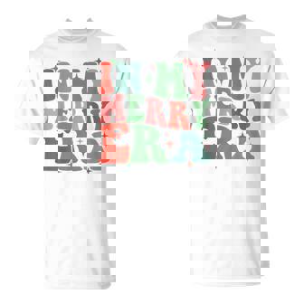 Merry Christmas In My Merry Era T-Shirt - Thegiftio