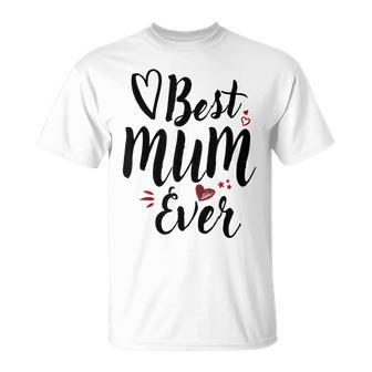 Mummy & Cute Best Mum Ever For Women T-Shirt - Thegiftio UK