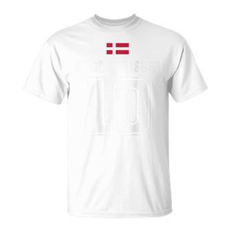 Name Denmark Sauf Jersey For Mallorca Red T-Shirt - Geschenkecke