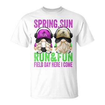 Runner Gnome Quote For And Girls For Field Day T-Shirt - Monsterry AU
