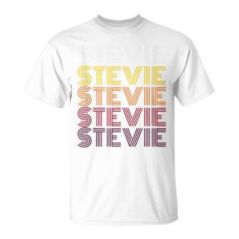 Stevie First Name Vintage Stevie T-Shirt - Monsterry