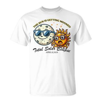 Total Solar Eclipse 2024 Chase Sun Is Getting Mooned T-Shirt | Mazezy
