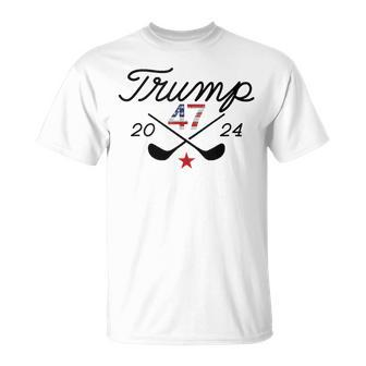 Trump Golf Trump 47 2024 T-Shirt - Monsterry UK