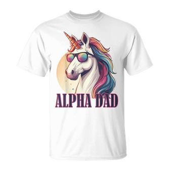 Unicorn Dad Laufey Father's Day Christmas Husband T-Shirt - Monsterry DE
