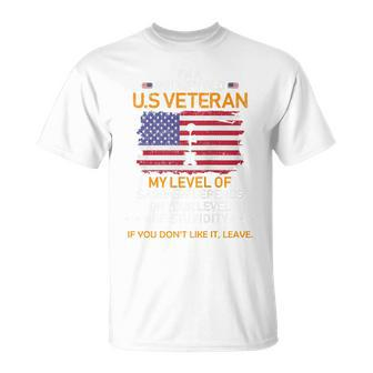 Veterans Dayi'm A Grumpy Old Us Veteran Cool T-Shirt - Monsterry UK
