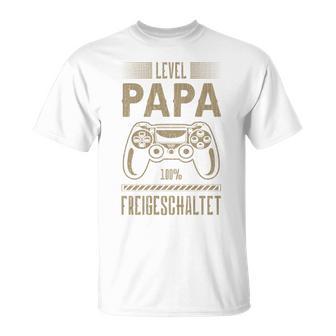 Für Papa Zur Geburt Frischgebackener Papa Gaming T-Shirt - Geschenkecke