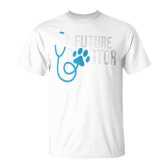 Future Dogtor Dog Animal Lover Vet Veterinarian Veterinary T-Shirt - Monsterry UK