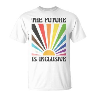 The Future Is Inclusive Lgbtq Progress Pride T-Shirt - Monsterry DE
