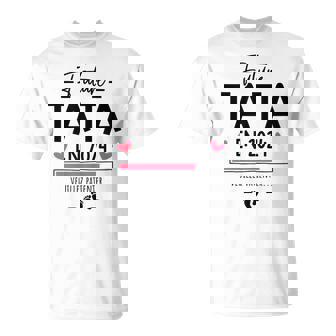 Future Tata 2024 Annonce Grossesse Premier Bébé Tata 2024 T-Shirt - Cadeauxyz