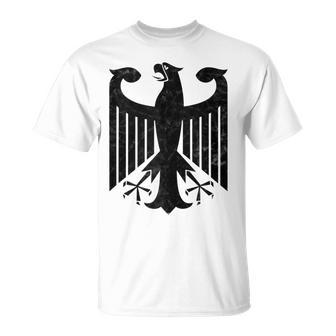 German Eagle Germany Coat Of Arms Deutschland T-Shirt - Monsterry