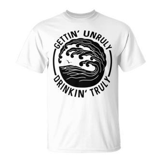 Gettin' Unruly Drinkin' Hard Seltzer Claw Summer Alcohol T-Shirt - Monsterry UK