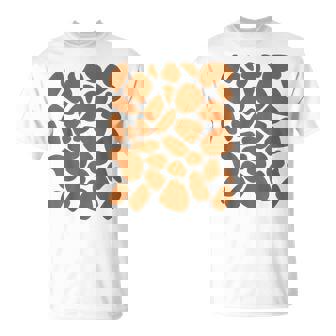 Giraffe Print T Pattern Trick Or Treat Jungle Animals T-Shirt - Thegiftio