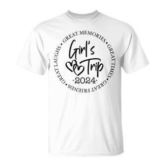 Girls Trip 2024 Great Times Great Memories T-Shirt | Mazezy