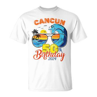 Girls Trip Cancun 2024 Vacation Cancun 50Th Birthday Squad T-Shirt | Mazezy AU