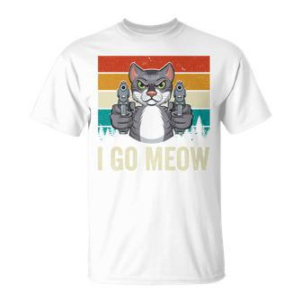 I Go Meow Singing Cat Meme Kitten Lovers Mom Women T-Shirt - Monsterry