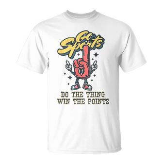 Go Sports Do The Things Win The Points Hooray Sports T-Shirt - Thegiftio UK