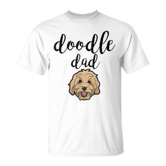 Goldendoodle Dad Goldendoodle For Dad T-Shirt - Monsterry