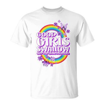 Good Girl Swallows Eating Disorder Recovery Warrior Support T-Shirt - Thegiftio UK