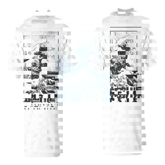 Gran Ola De Kanagawa Japón Arte Estética Japonesa Camiseta unisex - Regaloses