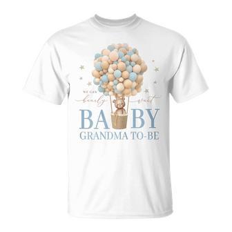 Grandma We Can Bearly Wait Baby Shower Bear Family Matching T-Shirt - Monsterry AU