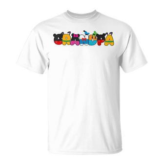 Grandpa Of The Birthday Girl Mouse Family Matching T-Shirt - Monsterry UK