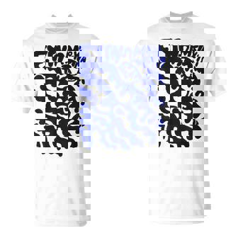 Gratitud Escrito En Alfabeto Griego Camiseta unisex - Regaloses