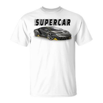 Great Italian Supercar T-Shirt - Seseable