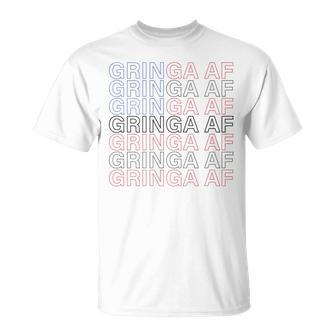 Gringa Af Patriotic For New Citizen Chicanas T-Shirt - Monsterry DE