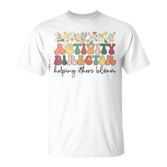 Groovy Activity Director Activity Professional Week T-Shirt - Seseable