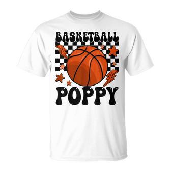 Groovy Basketball Poppy Ball Poppy Pride T-Shirt - Monsterry DE