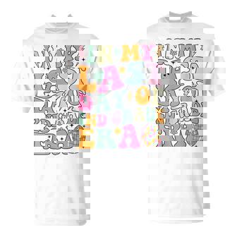 Groovy In My Last Day Of 2Nd Grade Era Last Day Of School T-Shirt | Mazezy