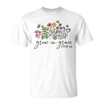 Grow In Grace 2 Peter 318 Back To School 2023 T-Shirt - Monsterry
