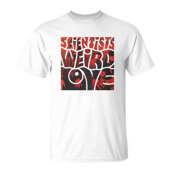 Grrwt Scientists Weird Love 1986 T-Shirt - Cadeauxyz