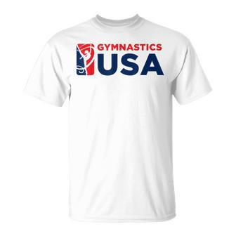 Gymnastics Usa Support The Team Usa Flag T-Shirt - Monsterry AU