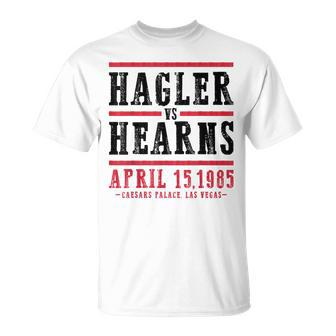 Hagler Vs Hearns Boxing Caesars Palace Las Vegas T-Shirt - Thegiftio UK