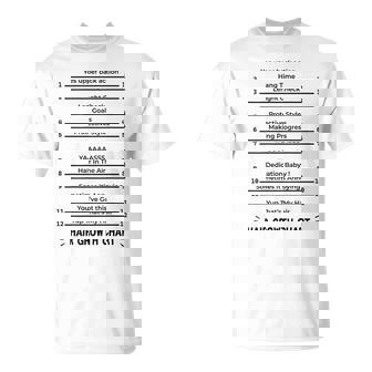 Hair Growth Chart Length Check For Your Stylish Long Hair T-Shirt | Seseable CA