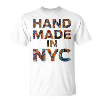 Handmade In Nyc Native New Yorker Graffiti T-Shirt - Monsterry UK
