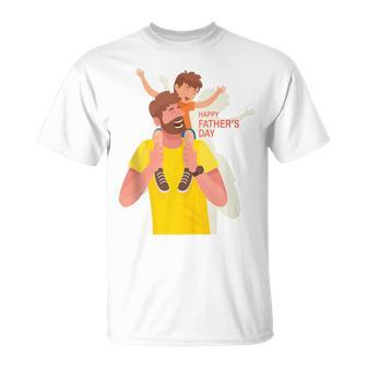 Happy Father's Day The Best Dad The World T-Shirt - Monsterry