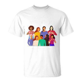Happy Women's Day 8 March 2024 International Women's Day T-Shirt | Mazezy DE