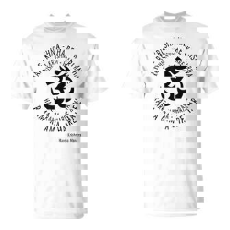Hare Krishna Spiritual Hare Krishna Mantra Camiseta Camiseta unisex - Regaloses