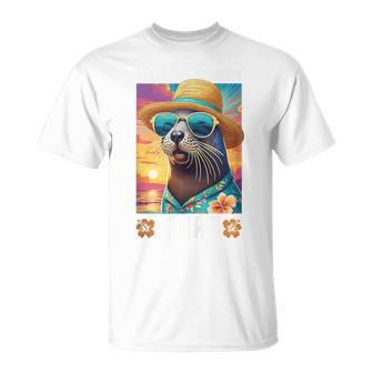 This Is My Hawaiian Retro Vintage Monk Seal T-Shirt - Monsterry CA